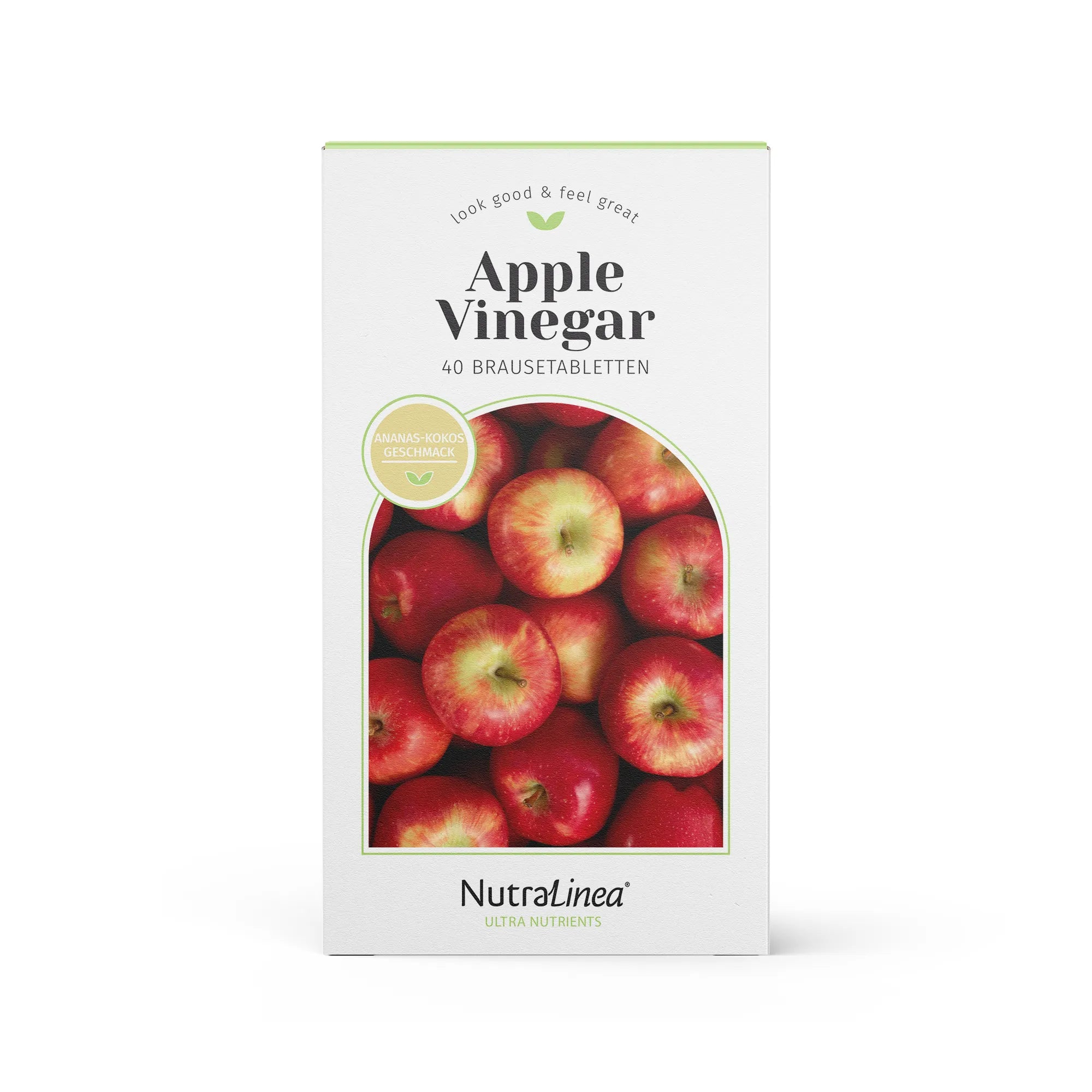 Apfelessig Brausetabletten Ananas-Kokos - Vegan & Zuckerfrei – NutraLinea Apfelessig Brausetabletten Ananas-Kokos - Vegan & Zuckerfrei – NutraLinea