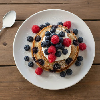 Protein Pancake mit Waldfrüchten