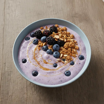 Smoothiebowl mit Blaubeere