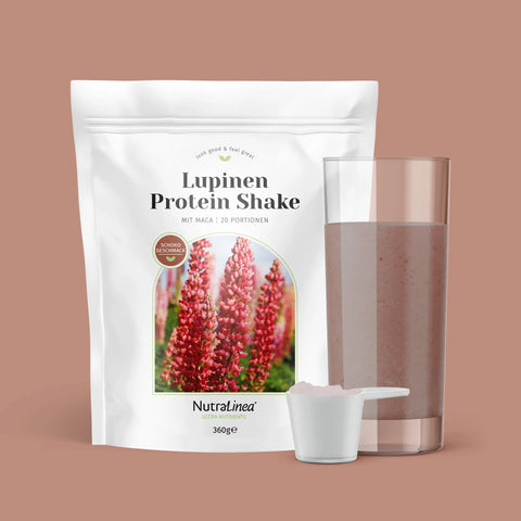 Lupinen Protein Shake Schokolade