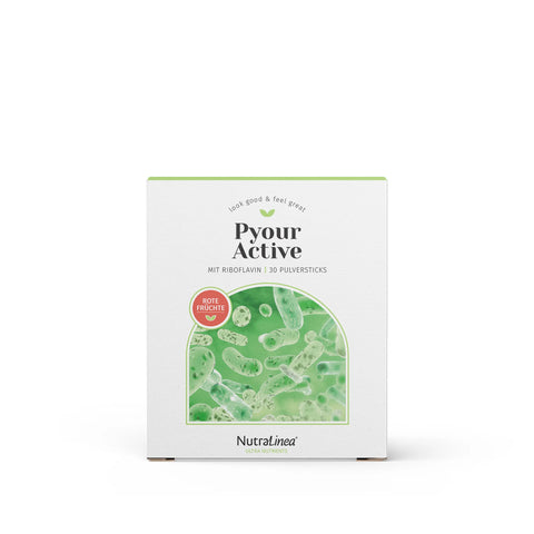 Packung Pyour Active Rote Früchte von NutraLinea