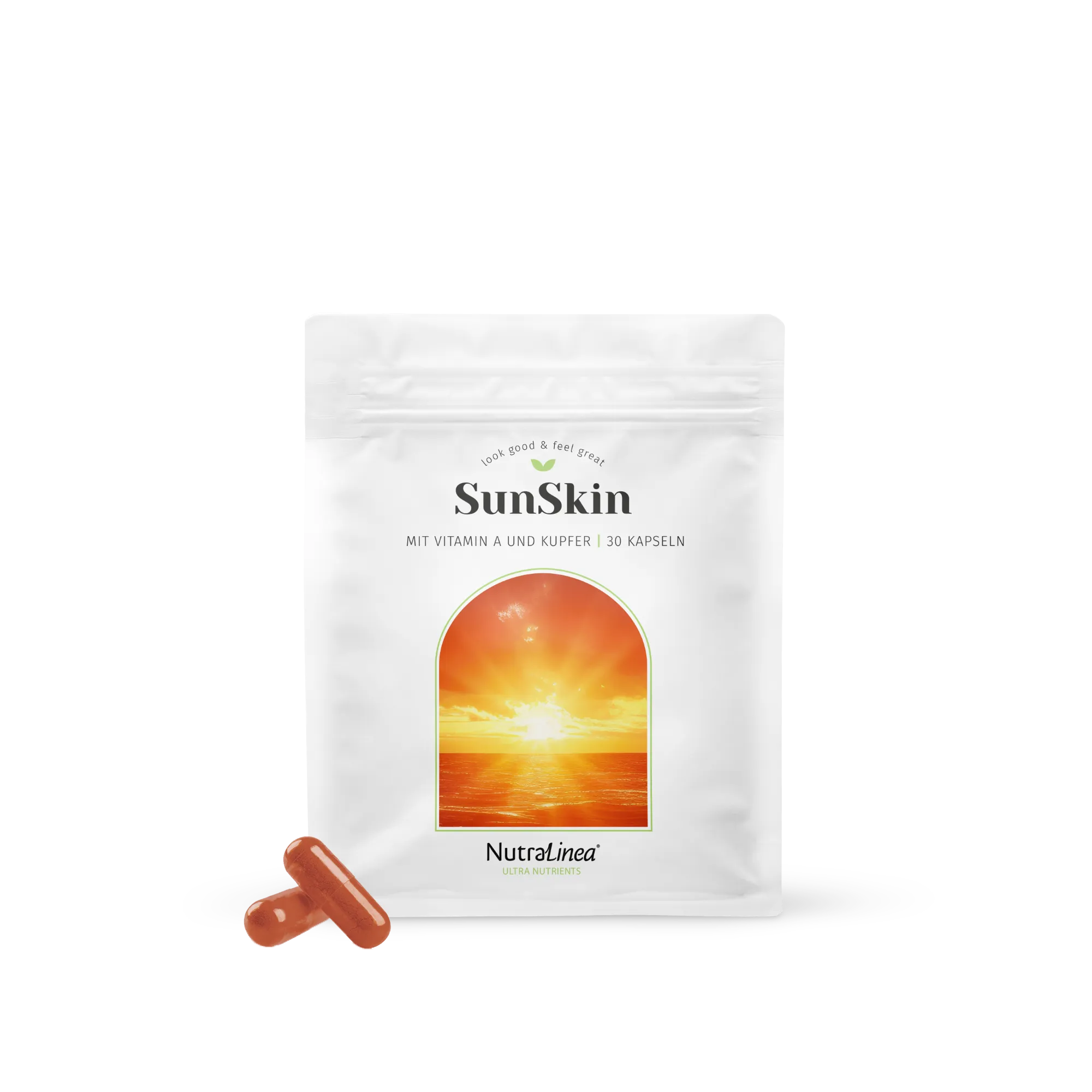 Packung SunSkin Tabletten